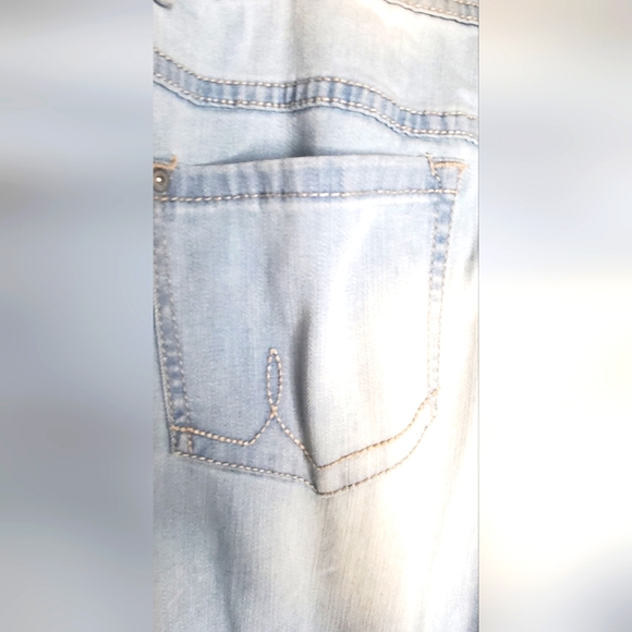 INC Size 6  women denim jeans wide legs jeans - Picture 9 of 10